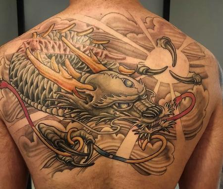Tattoos - Cody Cook Dragon - 144848